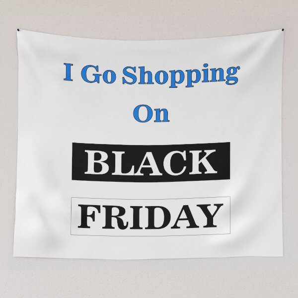 Item preview, I go shopping in black Friday designed and sold by Designer-amjed.