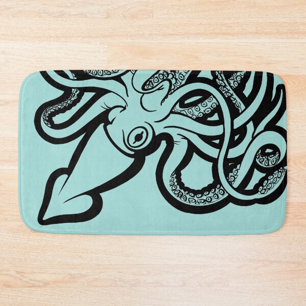 Item preview, Giant Squid Architeuthis Black Outline designed and sold by RJKpoyp.