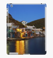 Klima village, Milos island iPad Case/Skin