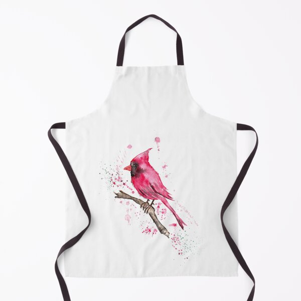 Item preview, Red Cardinal on branch designed and sold by Rosaliartbook.