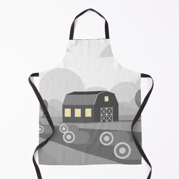 Item preview, Minimalist yellow monochrome rural landscape designed and sold by jean-nicolas.