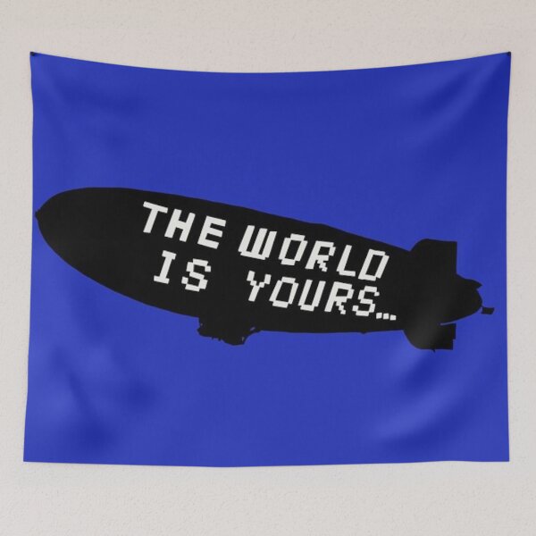 Item preview, Scarface The world is yours blimp designed and sold by Wrobo.