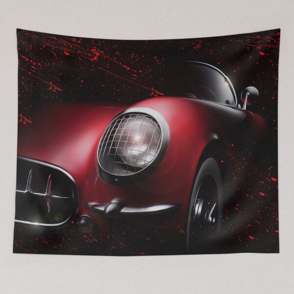 Item preview, RED SPORT CAR  designed and sold by johnnyssandart.