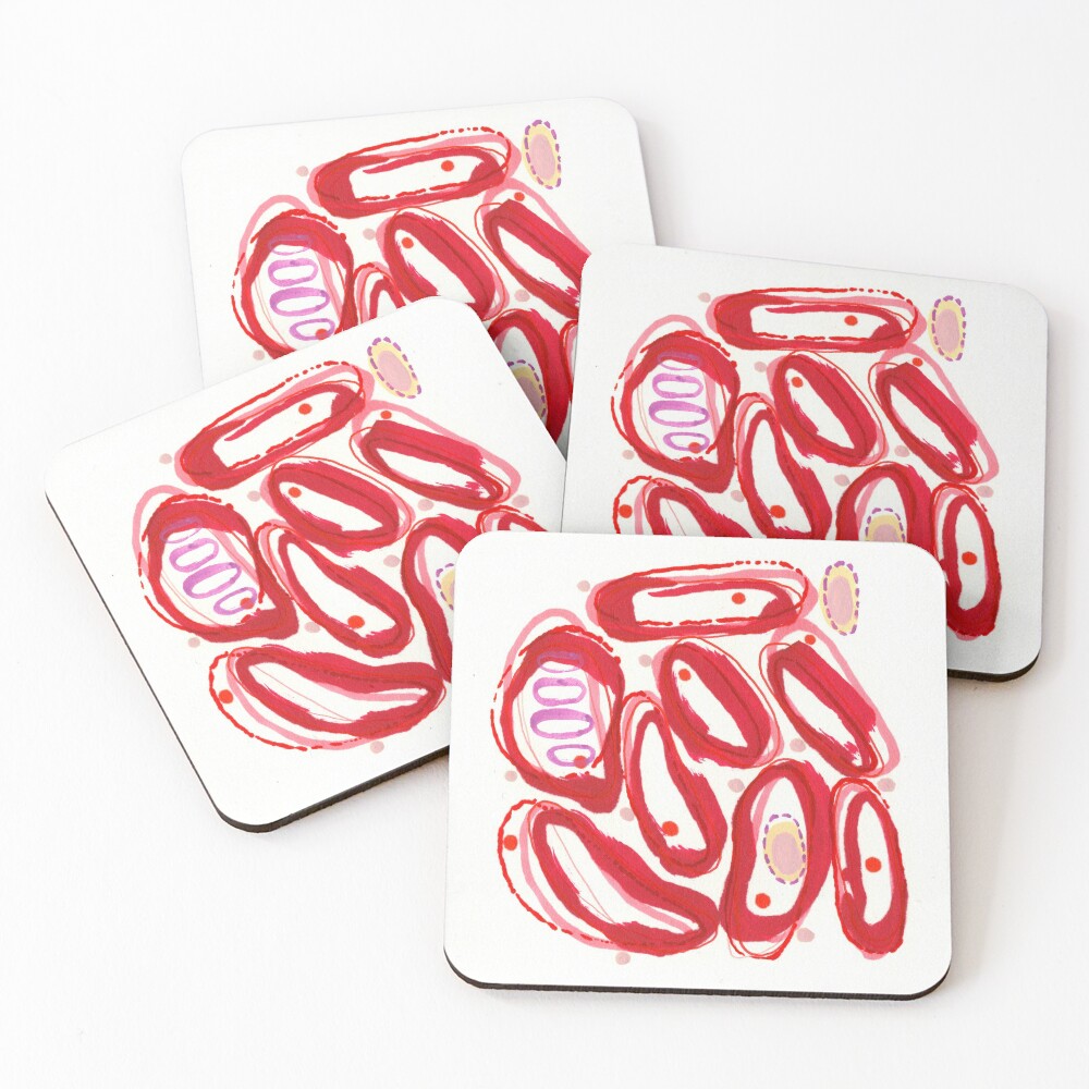 Item preview, Coasters (Set of 4) designed and sold by hellcatbellcat.
