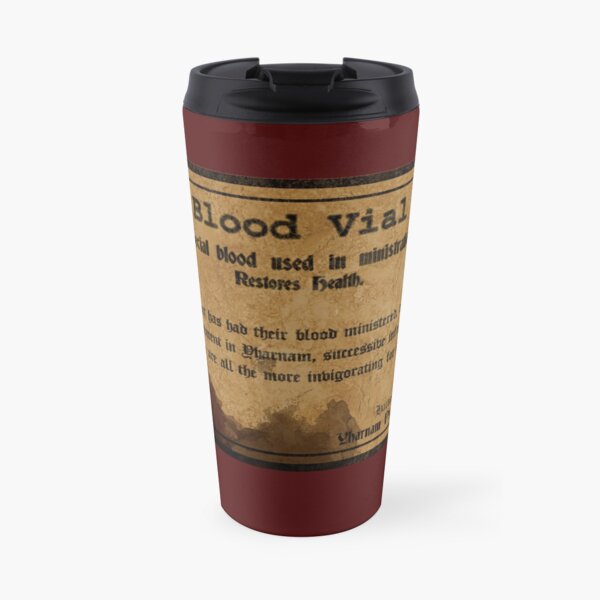 Blood Vial - Bloodborne Travel Coffee Mug