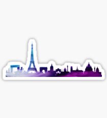 Paris Skyline Sticker