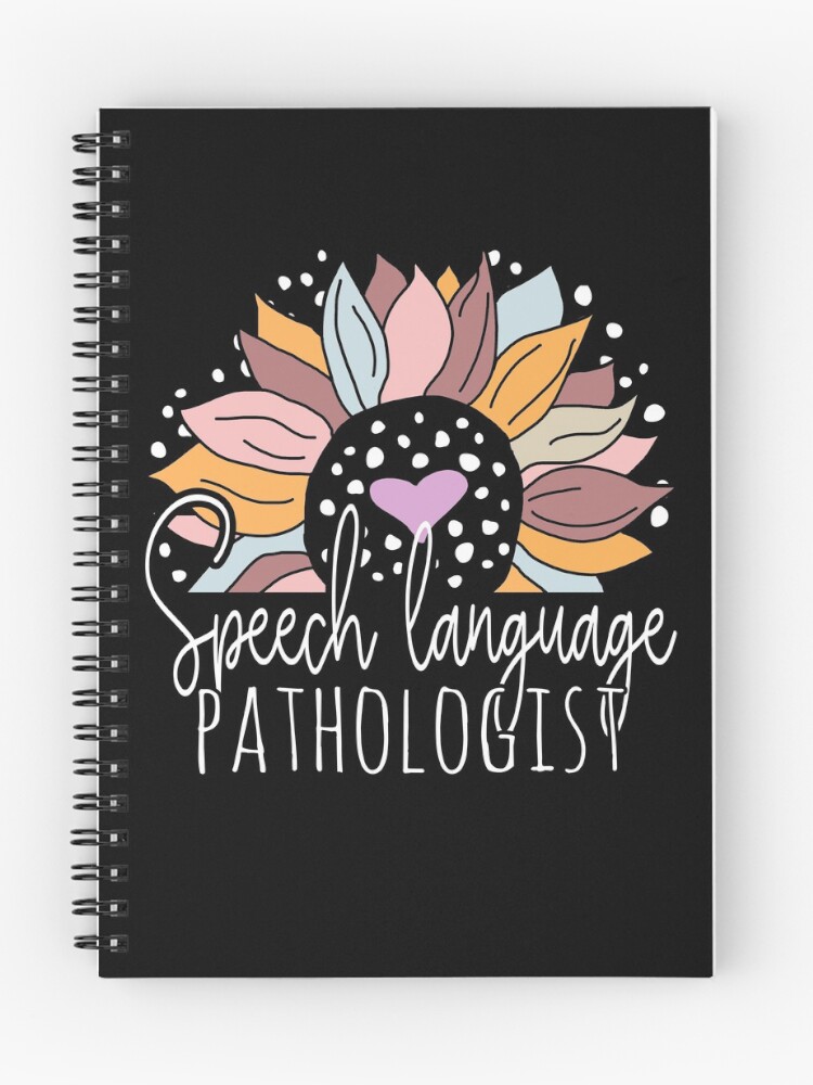 Thumbnail 1 of 3, Journal, Cute Sunflower Speech Language Pathologist designed and sold by Ripper19.