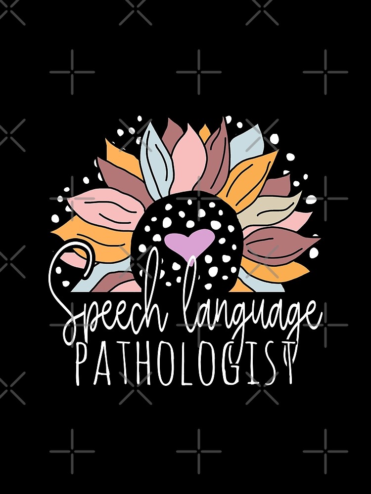 Thumbnail 3 von 3, Tuch, Cute Sunflower Speech Language Pathologist designt und verkauft von Ripper19.