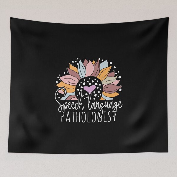 Item preview, Cute Sunflower Speech Language Pathologist designed and sold by Ripper19.