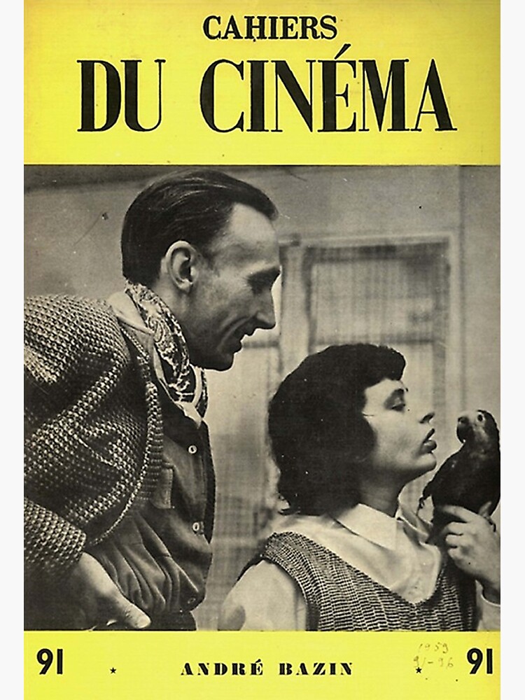 "Cahiers du Cinema Andre Bazin " Poster for Sale by disciplinearma