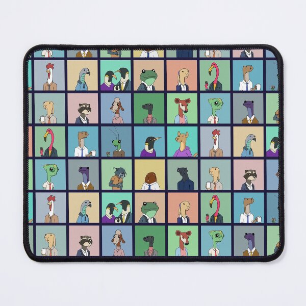 Item preview, Office Animals Repeating Pattern designed and sold by Joshua Pruner.