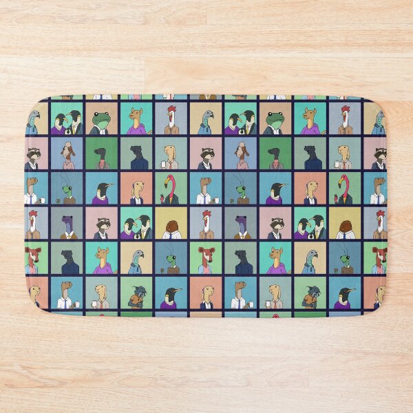 Item preview, Office Animals Repeating Pattern designed and sold by Joshua Pruner.