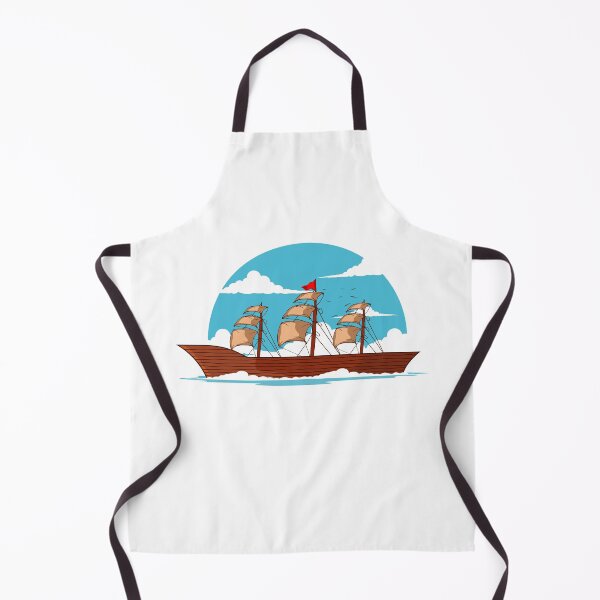 Item preview, Sailing Ship In The Ocean At Sunset Oacian Blue designed and sold by thecooltable.