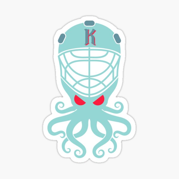 Seattle Kraken Perfect Cut Color Decal, 4in x 4in — Hats Off