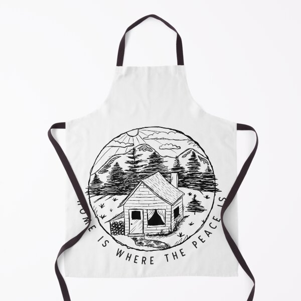 Item preview, Peace is at home (ENGLISH) designed and sold by courbebleue.