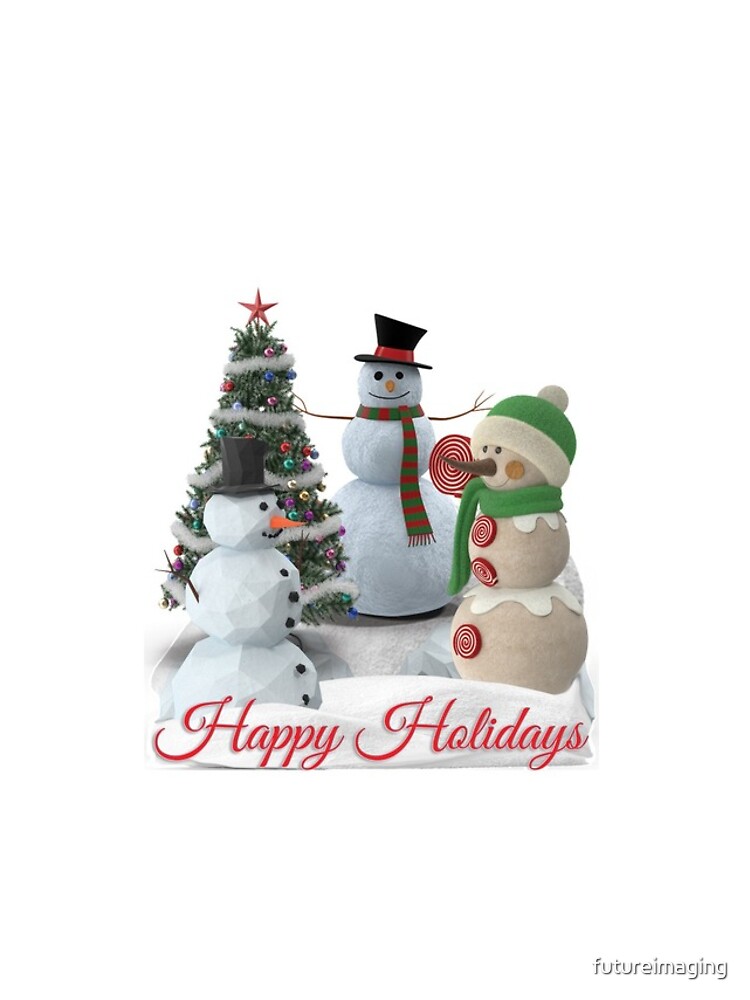 SnowPals Happy Holidays by futureimaging