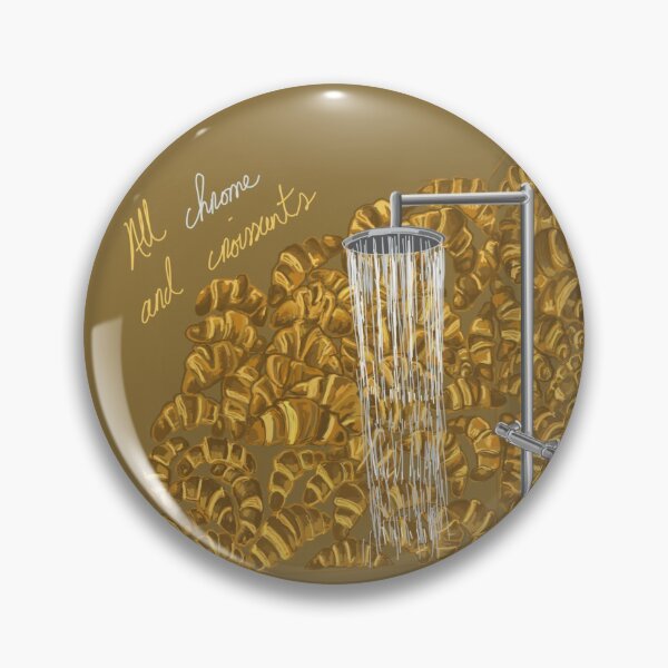 Item preview, All chrome and croissants designed and sold by DrawBotanical.