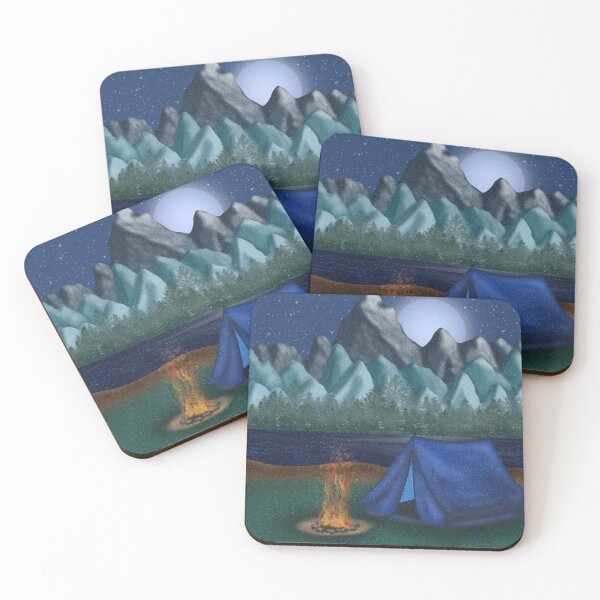 Item preview, Camping in the Snow designed and sold by TerriAPower.