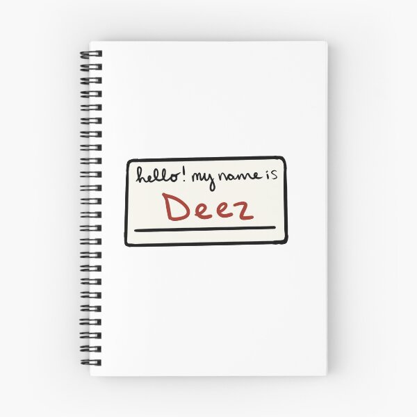 Item preview, hello! my name is deez designed and sold by tayloreccles.
