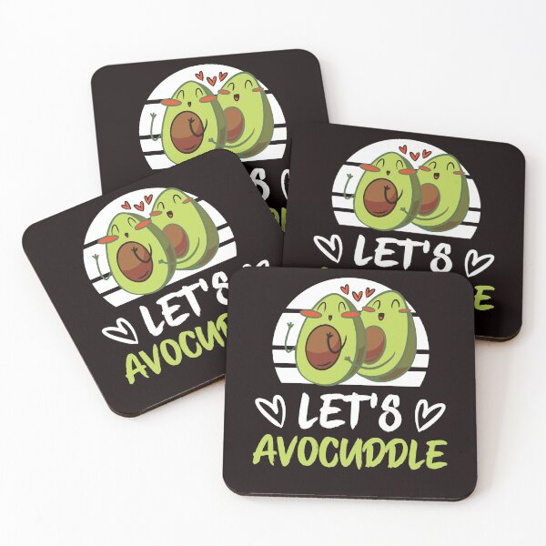 Item preview, Funny Avocado Lover Avocuddle Sweethearts Cuddle  designed and sold by MagicSD Designs.