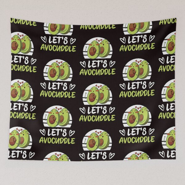 Item preview, Funny Avocado Lover Avocuddle Sweethearts Cuddle  designed and sold by MagicSD Designs.