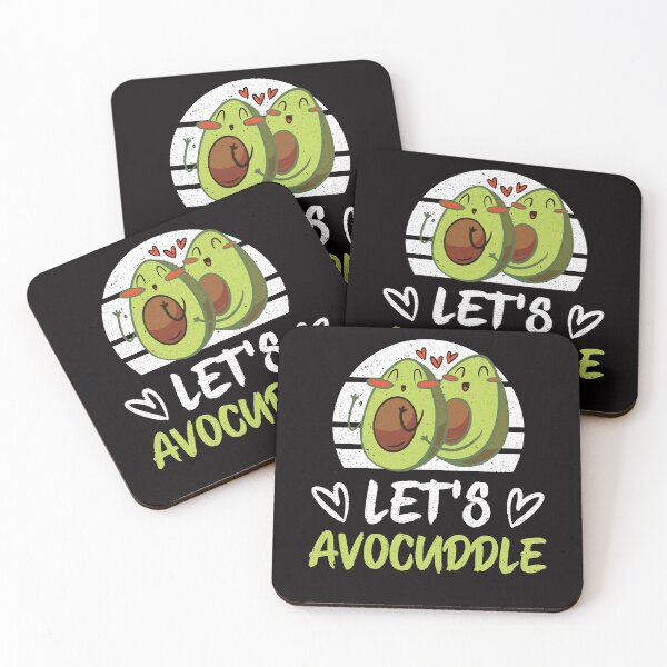 Item preview, Funny Avocado Lover Avocuddle Sweethearts Cuddle  designed and sold by MagicSD Designs.
