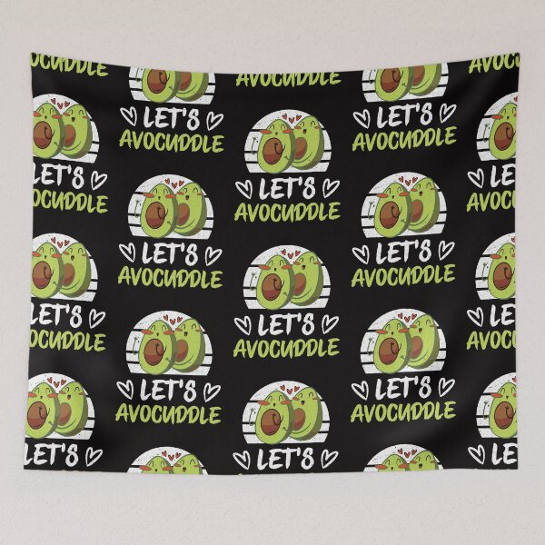 Item preview, Funny Avocado Lover Avocuddle Sweethearts Cuddle  designed and sold by MagicSD Designs.