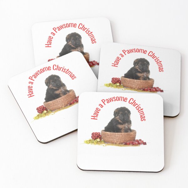 Item preview, Have a Pawsome Christmas - A classic christmas design for dog lovers  designed and sold by Doggymadness.