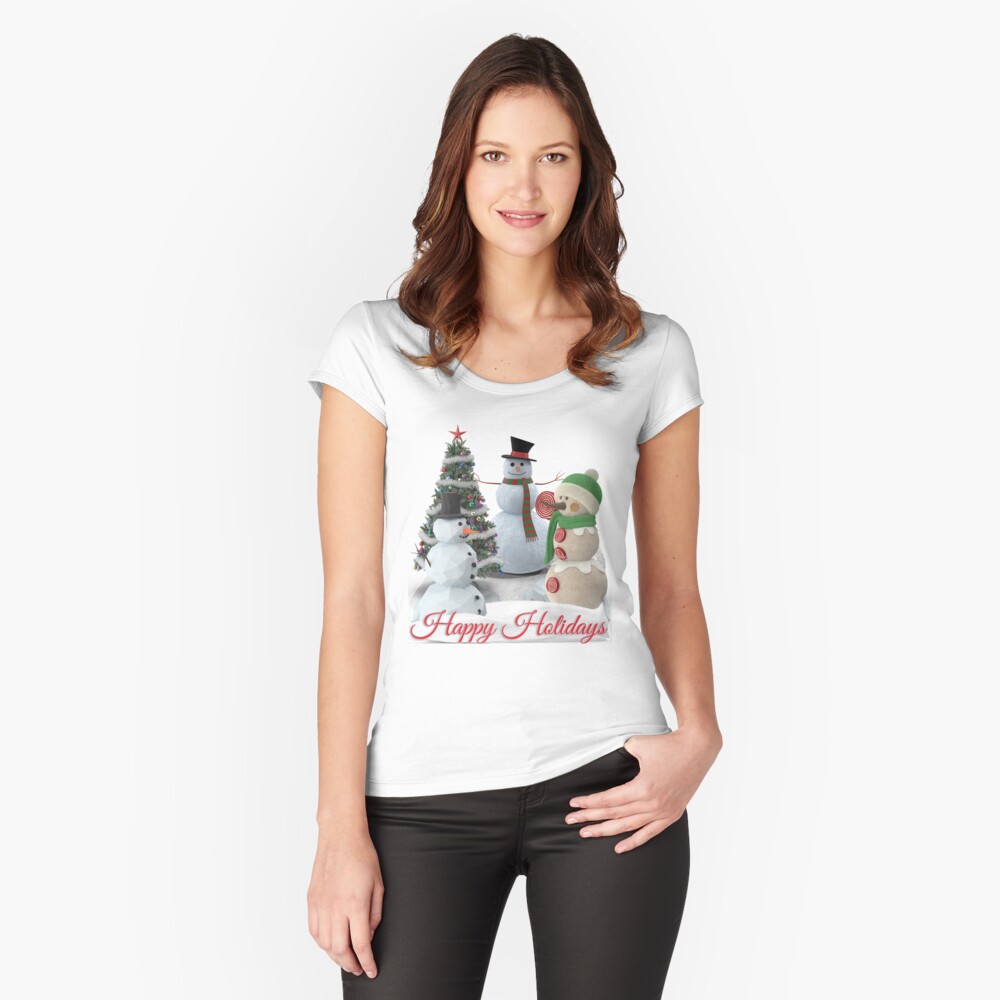 Item preview, Fitted Scoop T-Shirt designed and sold by futureimaging.