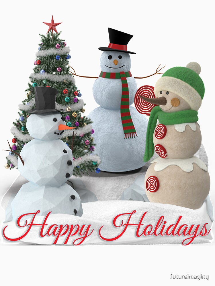 SnowPals Happy Holidays by futureimaging