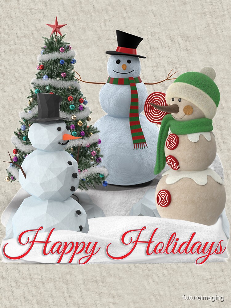 SnowPals Happy Holidays by futureimaging