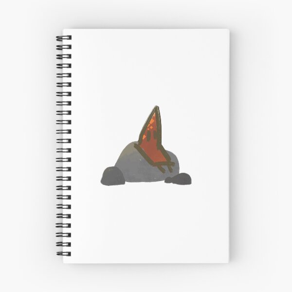 Item preview, Orange Triangle Man sitting on a rock designed and sold by hellcatbellcat.