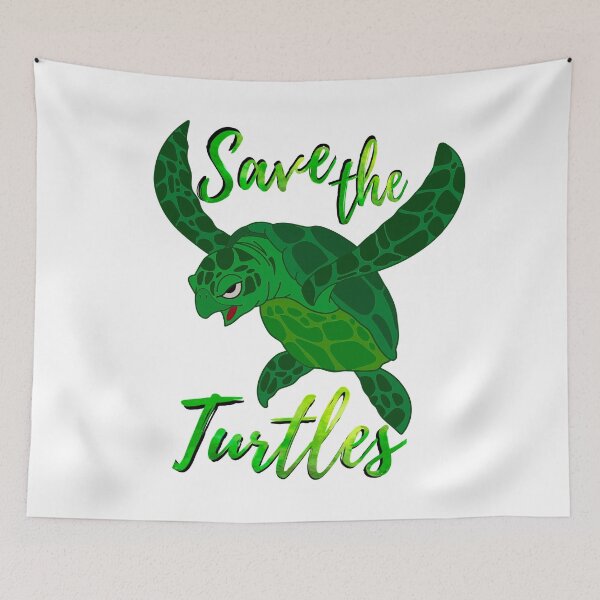 Item preview, Save the Turtles designed and sold by ArcherAshleyArt.
