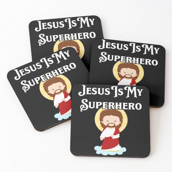 Artikelvorschau, Jesus ist mein Superheld entworfen und verkauft von NuarzDesign.