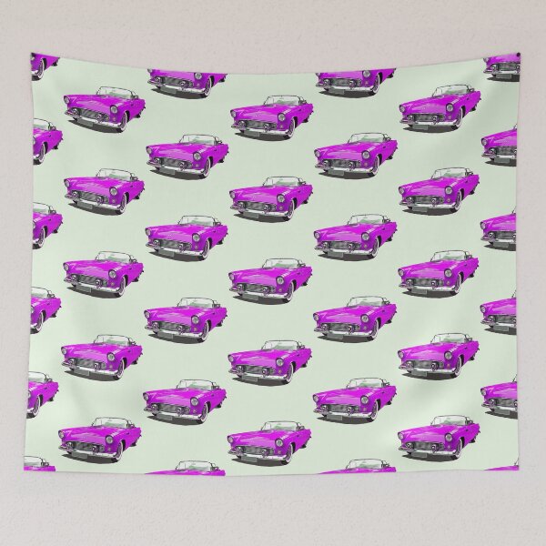 Item preview, american classic purple car designed and sold by MikaelSh.