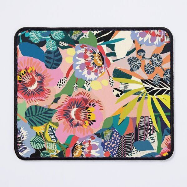 Item preview, Tropical floral pattern designed and sold by BEASTERSCLUB.
