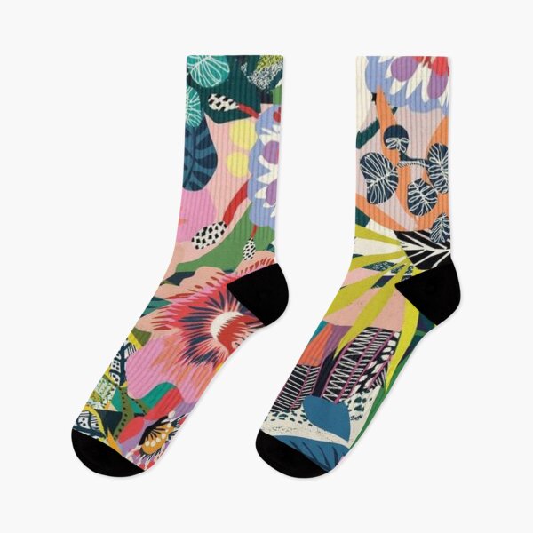Item preview, Tropical floral pattern designed and sold by BEASTERSCLUB.