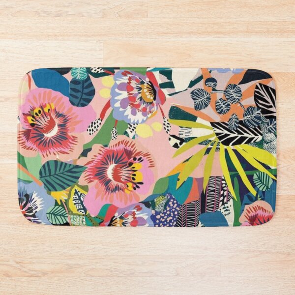 Item preview, Tropical floral pattern designed and sold by BEASTERSCLUB.