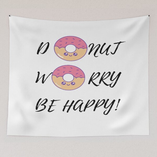 Aperçu de l'œuvre Donut worry be happy créée et vendue par Merzan.