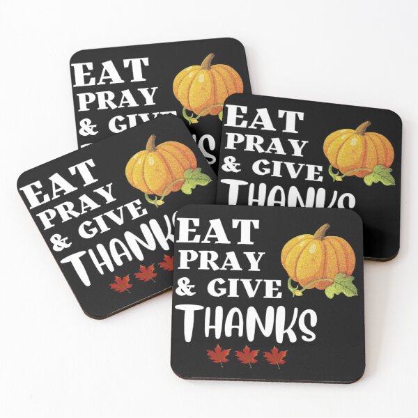 Item preview, EAT PRAY & GIVE THANKS  designed and sold by M Mariatique.