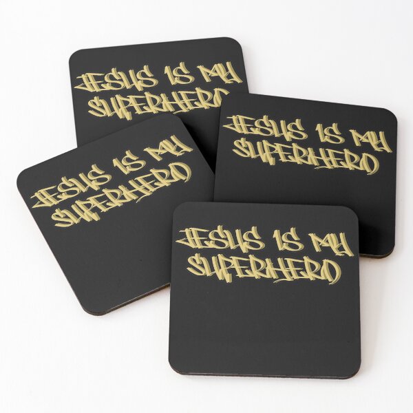 Artikelvorschau, Jesus ist mein Superheld entworfen und verkauft von NuarzDesign.