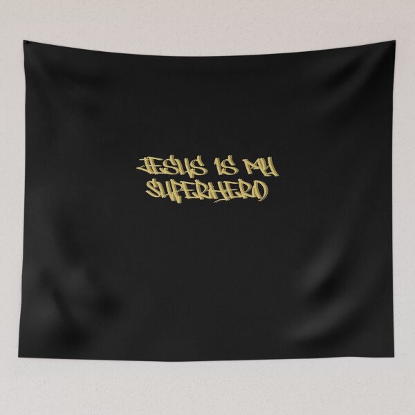 Artikelvorschau, Jesus ist mein Superheld entworfen und verkauft von NuarzDesign.