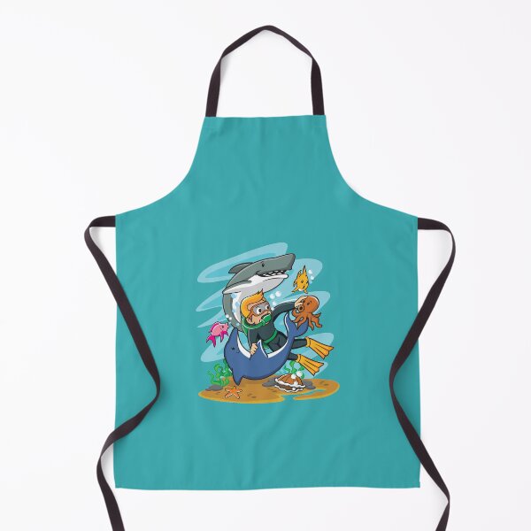 Item preview, Underwater Swimming In The Ocean At Sunset Oacian Blue designed and sold by thecooltable.