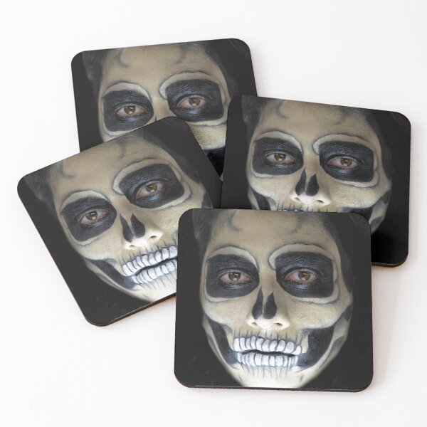 Item preview, Catrin Skull Men Festival painting Halloween designed and sold by MonArtisteSam.