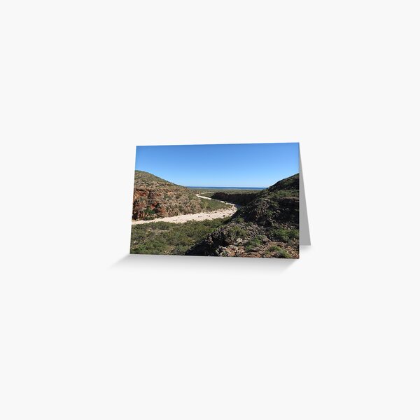 Exmouth - Mandu Mandu Greeting Card