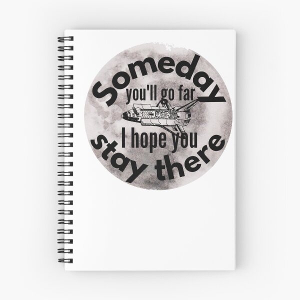 Item preview, Someday You'll Go Far I Hope You Stay There - Sarcastic Saying designed and sold by Sonatablue.