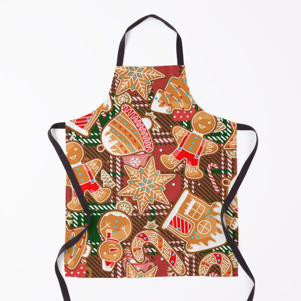 Item preview, Christmas Plaid Gingerbread Pattern  designed and sold by Designs By YL.