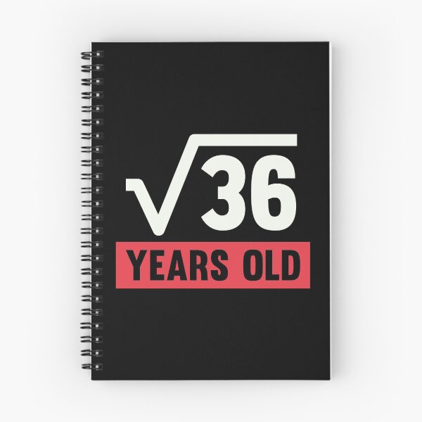 Item preview, Square Root Of 36 - 6 Years Old Birthday Gift  designed and sold by kindxinn.