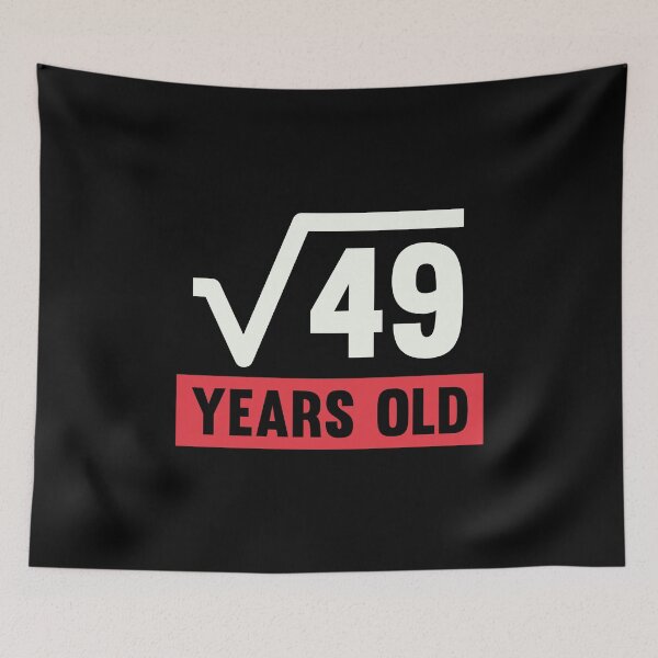 Item preview, Square Root Of 49 - 7 Years Old Birthday Gift  designed and sold by kindxinn.
