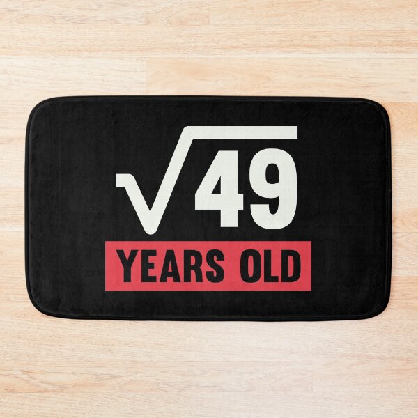 Item preview, Square Root Of 49 - 7 Years Old Birthday Gift  designed and sold by kindxinn.
